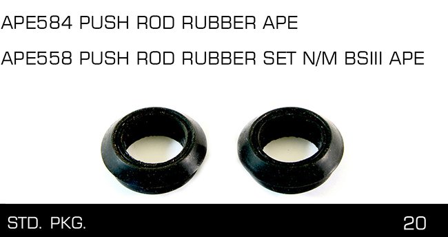 APE558 APE584 PUSH ROD RUBBER APE APE558 APE584 PUSH ROD RUBBER APE